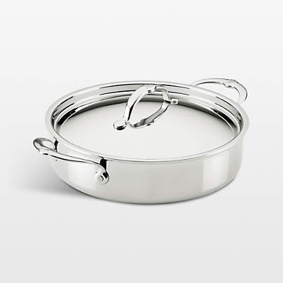 Hestan Probond Luxe 6-Qt. Stainless Steel Rondeau with Lid