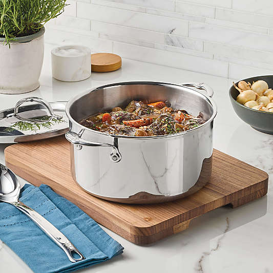 Hestan Probond Luxe 6-Qt. Stainless Steel Stockpot with Lid