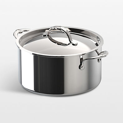 View Hestan Probond Luxe 6-Qt. Stainless Steel Stockpot with Lid details