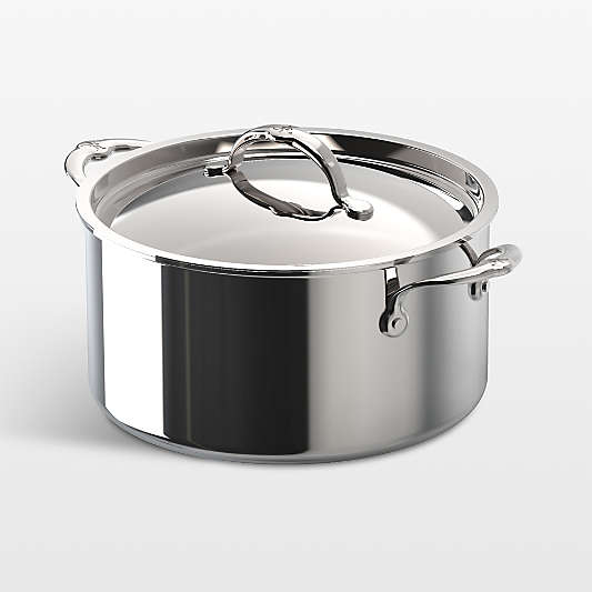 Hestan Probond Luxe 6-Qt. Stainless Steel Stockpot with Lid