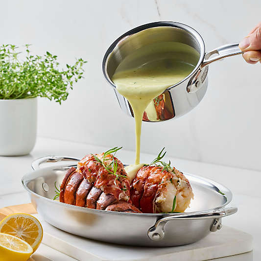 Hestan Probond Luxe 0.75-Qt. Stainless Steel Butter Warmer