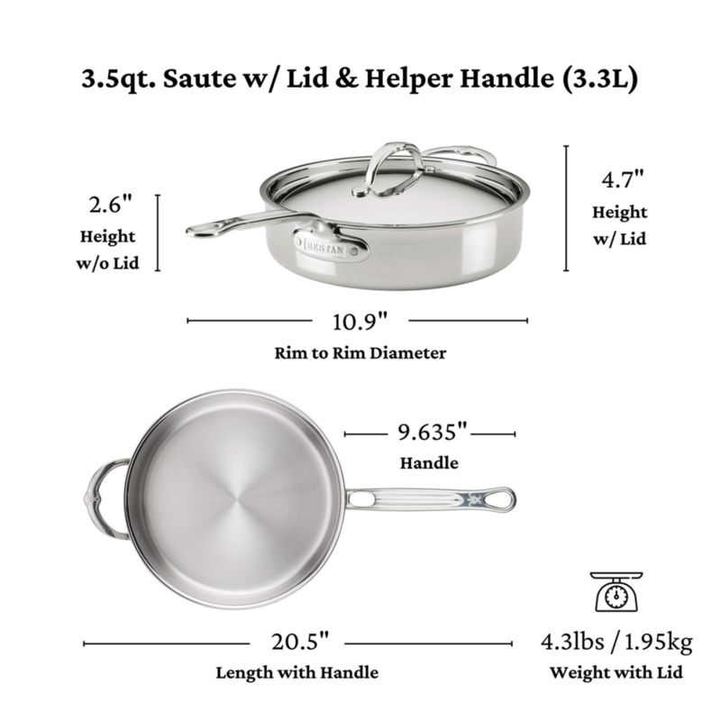 Hestan ProBond Luxe 5-Piece Cookware Set - image 8 of 9