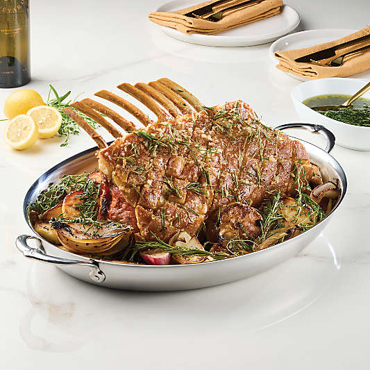 Hestan Provisions Large Oval Au Gratin Roaster