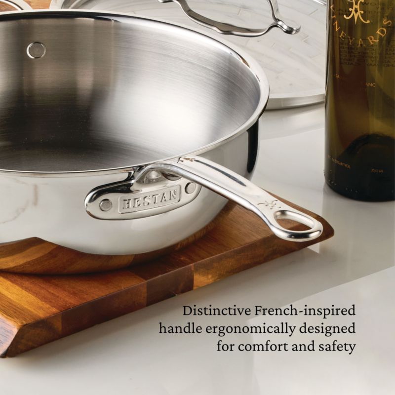 Hestan Probond Luxe 3.5-Qt. Stainless Steel Essential Pan with Lid - image 5 of 10