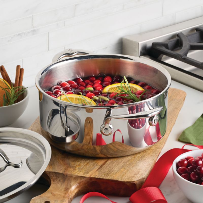 Hestan Probond Luxe 3-Qt. Stainless Steel Soup Pot with Lid - image 1 of 8