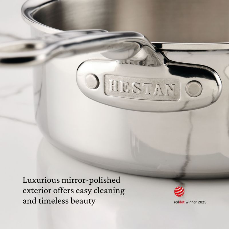 Hestan Probond Luxe 3-Qt. Stainless Steel Saucepan with Lid - image 2 of 7