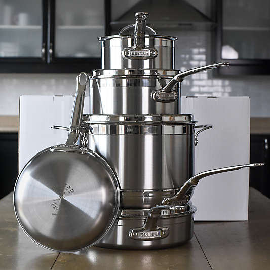 Hestan ProBond Forged Stainless Steel 10-Piece Cookware Set
