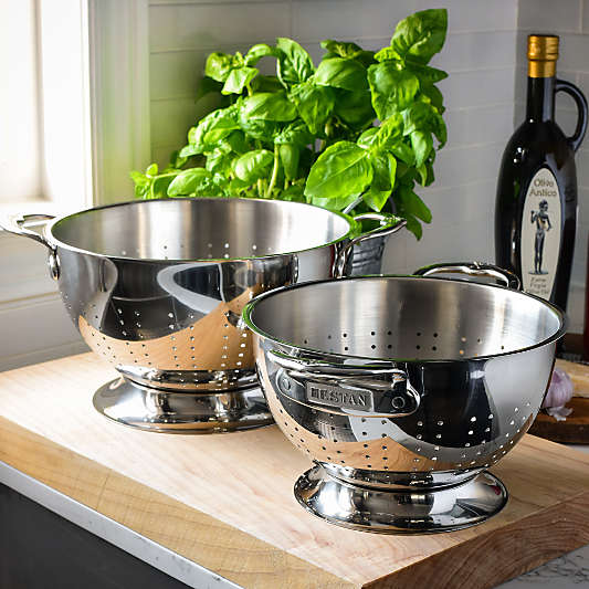 Hestan Provisions 2-Piece Stainless Steel Colander Set