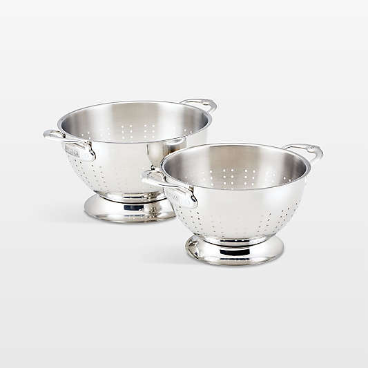 Hestan Provisions 2-Piece Stainless Steel Colander Set