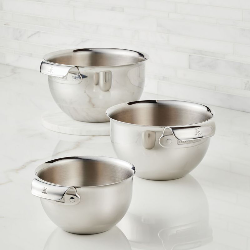 Hestan Stainless Steel Mixing Bowl, Set of 3 - image 2 of 6