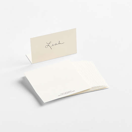 Hester and Cook Place Cards, Set of 12