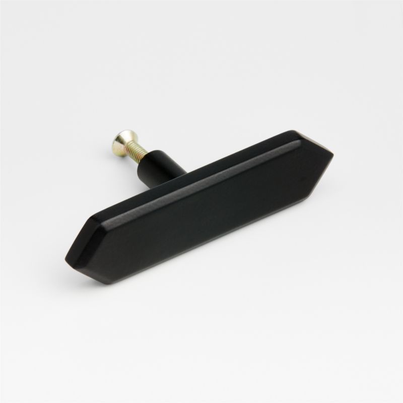 Hex 4" Black Bar Pull - image 5 of 9