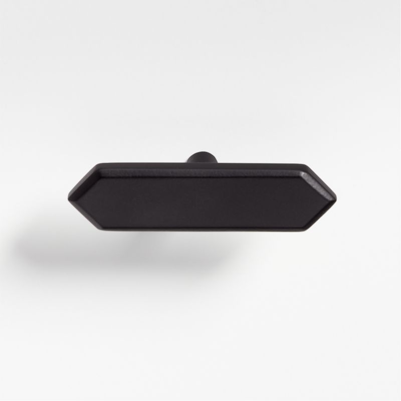 Hex 3" Black Bar Pull