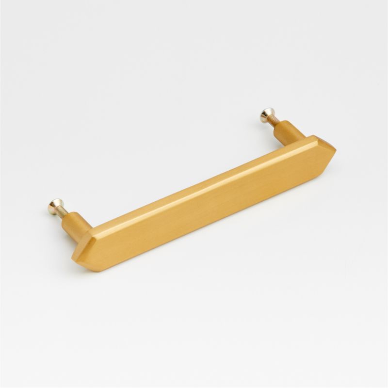 Hex 4" Brass Bar Pull - image 6 of 9