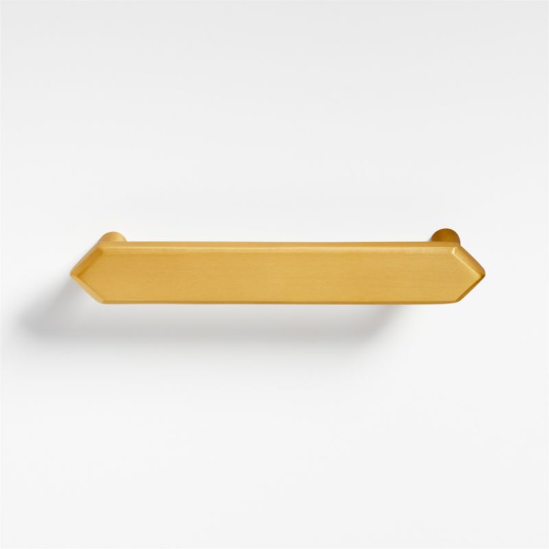 Hex 4" Brass Bar Pull - image 0 of 9