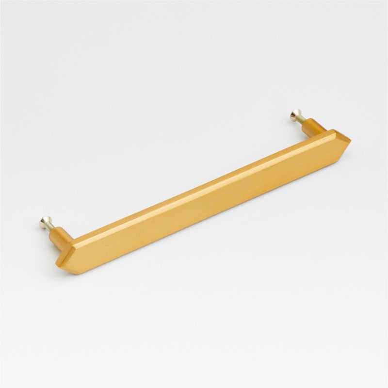 Hex 4" Brass Bar Pull - image 7 of 9