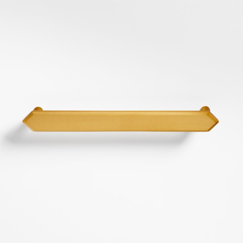 Hex 6" Brass Bar Pull - image 0 of 9