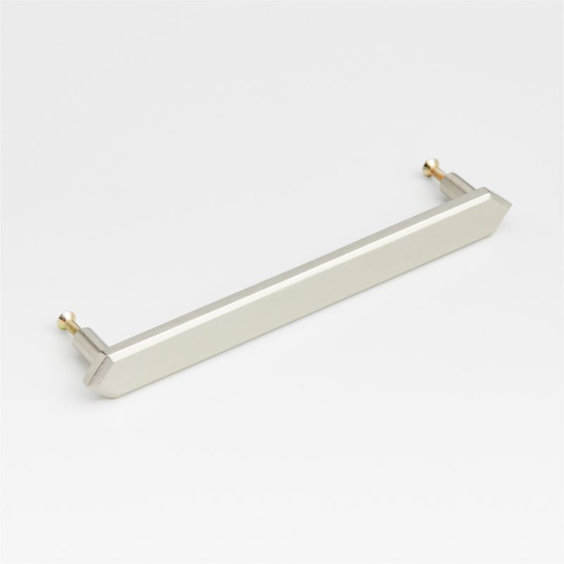 Hex 3" Brushed Nickel Bar Pull