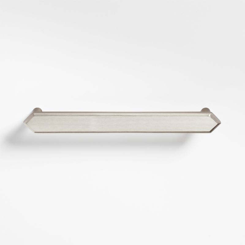 Hex 6" Brushed Nickel Bar Pull - image 0 of 9