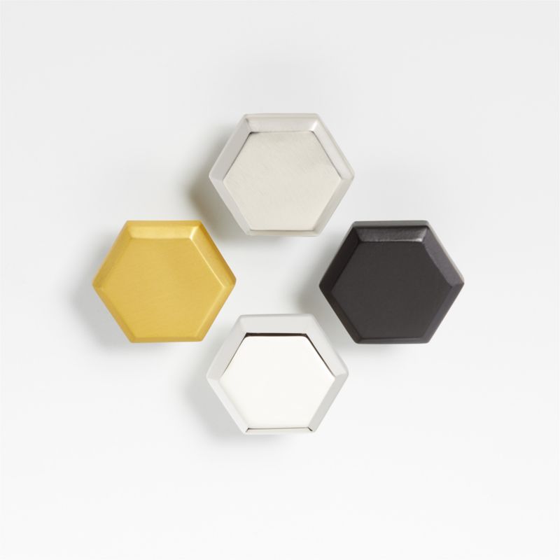 Hex Black Knob - image 2 of 3