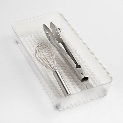 View Spectrum Hexa 6"x12" Clear Frost In-Drawer Organizer details