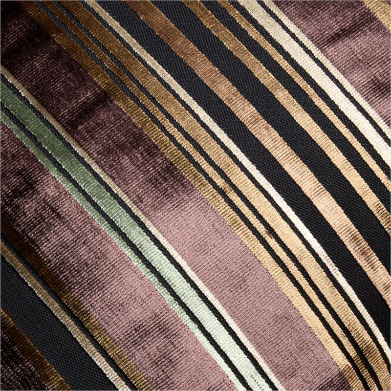Highgrove 20"x20" Deep Brown Throw Pillow Cover - image 1 of 4