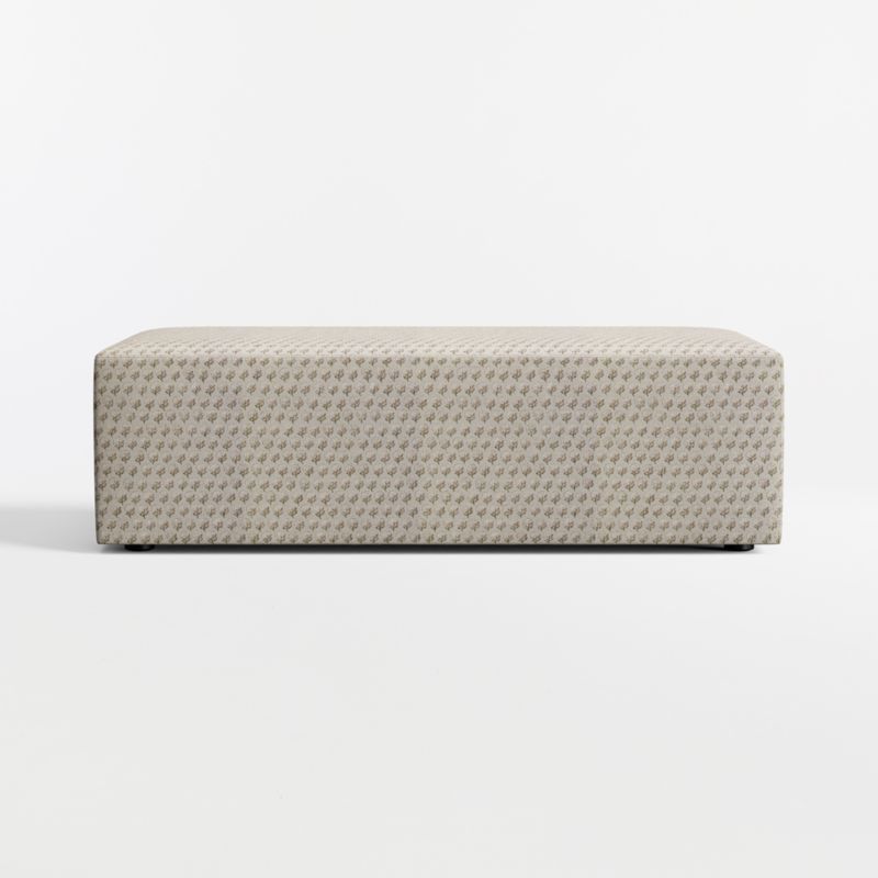 Highland 56" Printed Rectangle Ottoman - image 3 of 5