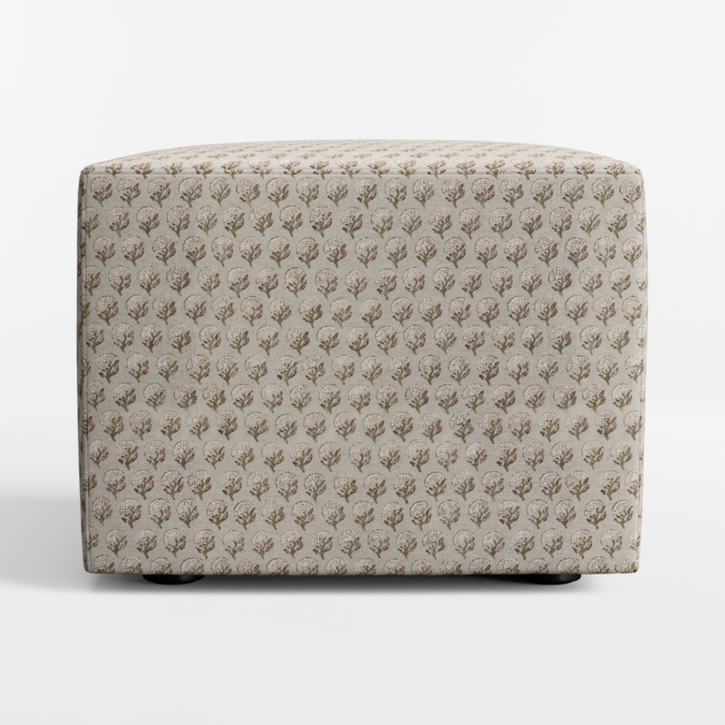 Highland 22" Printed Square Ottoman - image 3 of 5