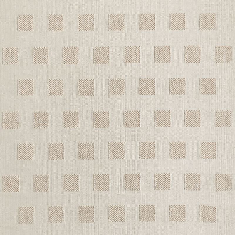 Hi/Low Square Stone Tan Flatweave Kids Performance Area Rug 5'x8' - image 1 of 4