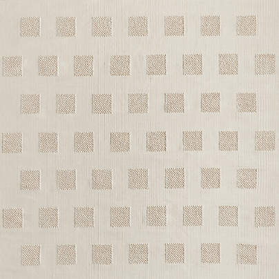Hi/Low Square Stone Tan Flatweave Kids Performance 12"x18" Rug Swatch