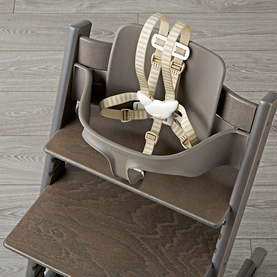 Stokke Tripp Trapp Hazy Grey Wood Baby & Toddler High Chair +