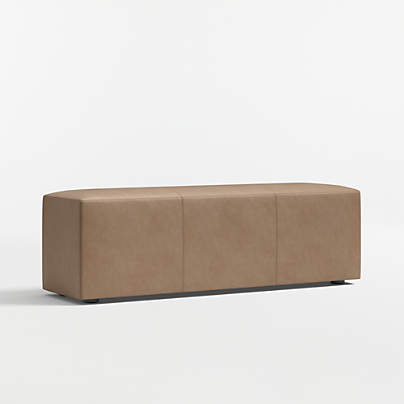 Highland 54" Leather Bench