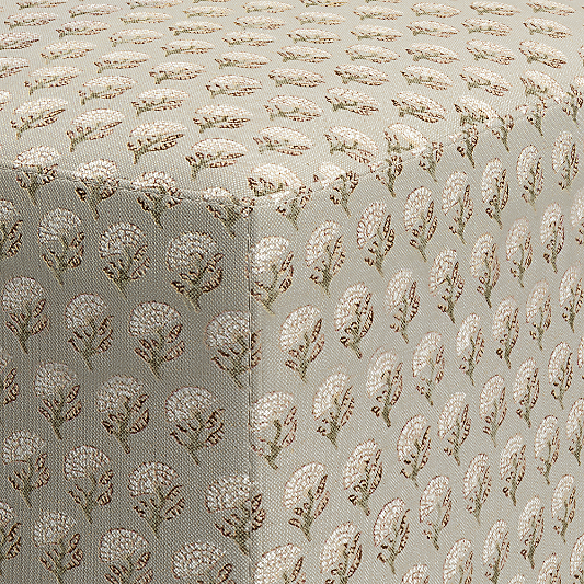 Highland 44" Printed Square Ottoman