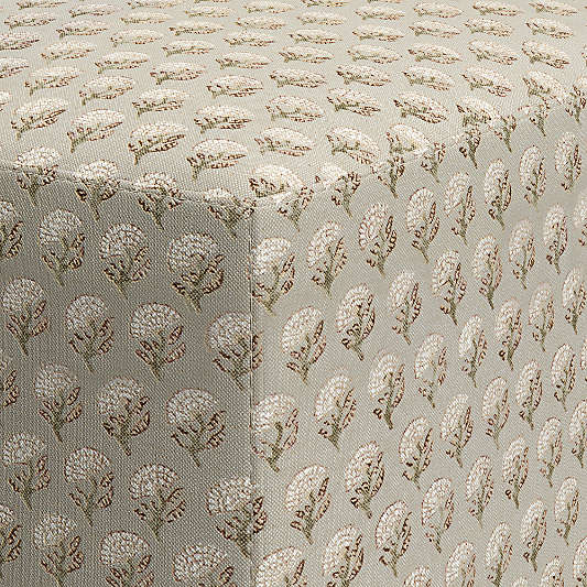 Highland 22" Printed Square Ottoman