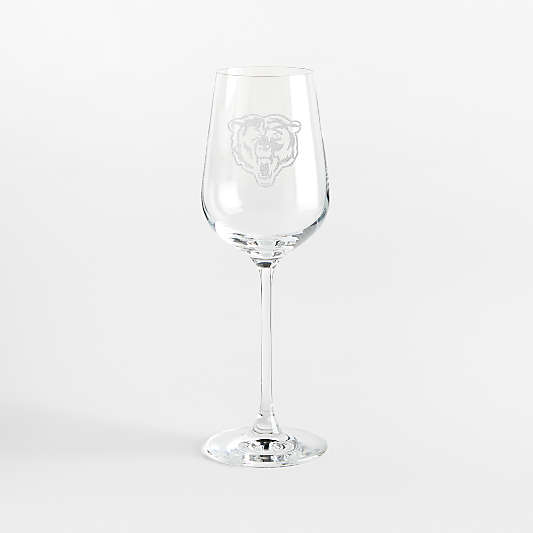 NFL Chicago Bears Hip 14-Oz. White Wine Glass, Set of 4