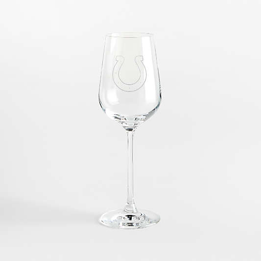 NFL Indianapolis Colts Hip 14-Oz. White Wine Glass, Set of 4