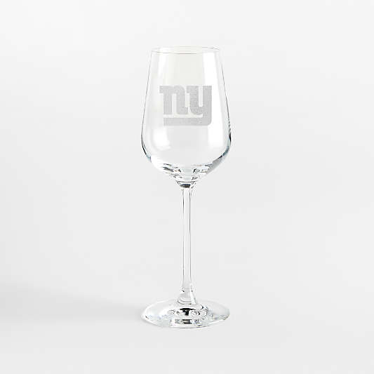 NFL New York Giants Hip 14-Oz. White Wine Glass, Set of 4