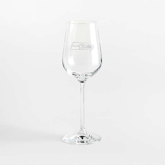 NFL Seattle Seahawks Hip 14-Oz. White Wine Glass, Set of 4