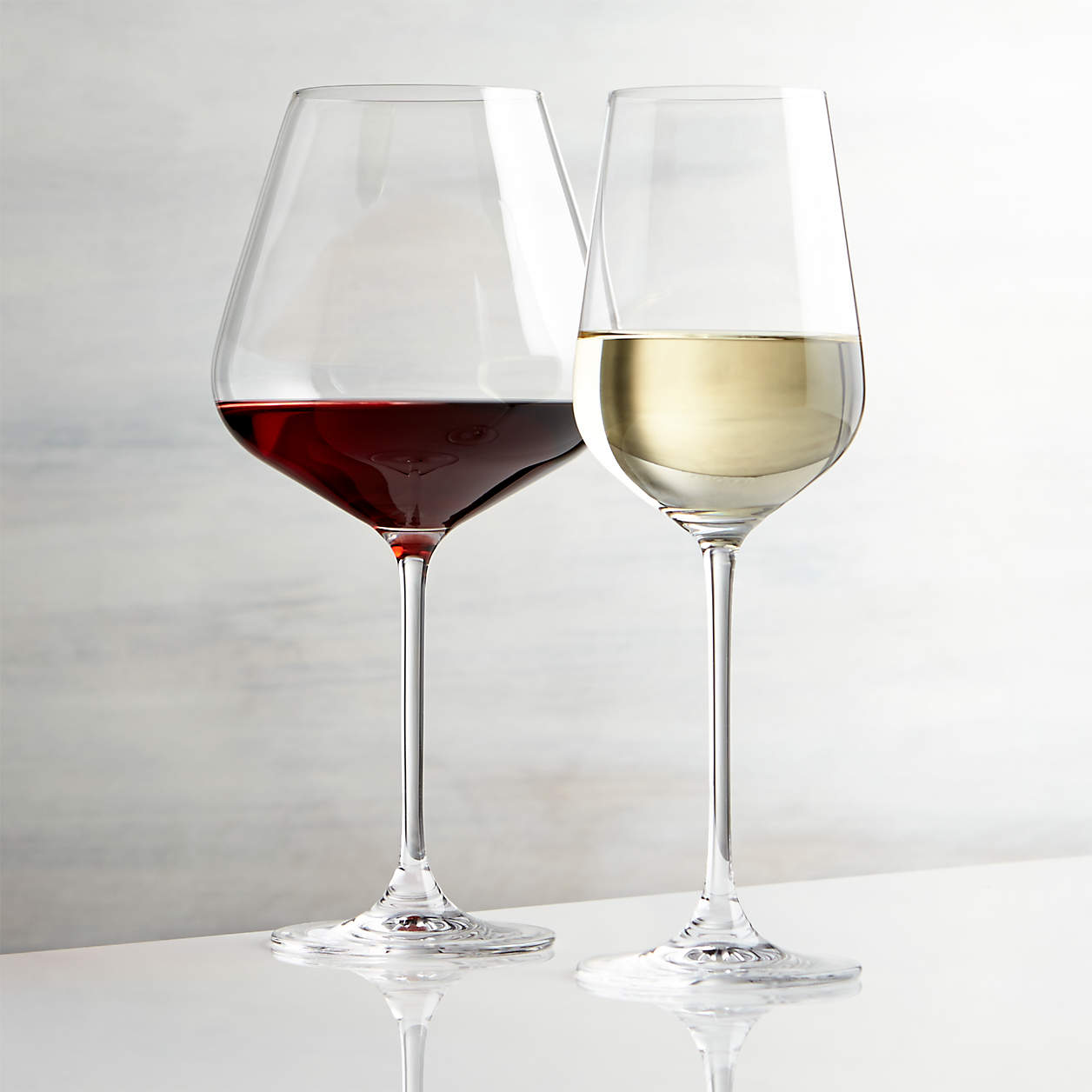 Oversized Hip Wine Glasses Crate & Barrel