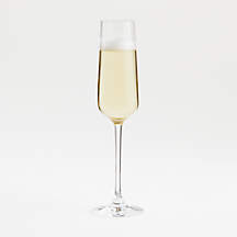 Oversized Hip Champagne Glass Flute + Reviews | Crate & Barrel