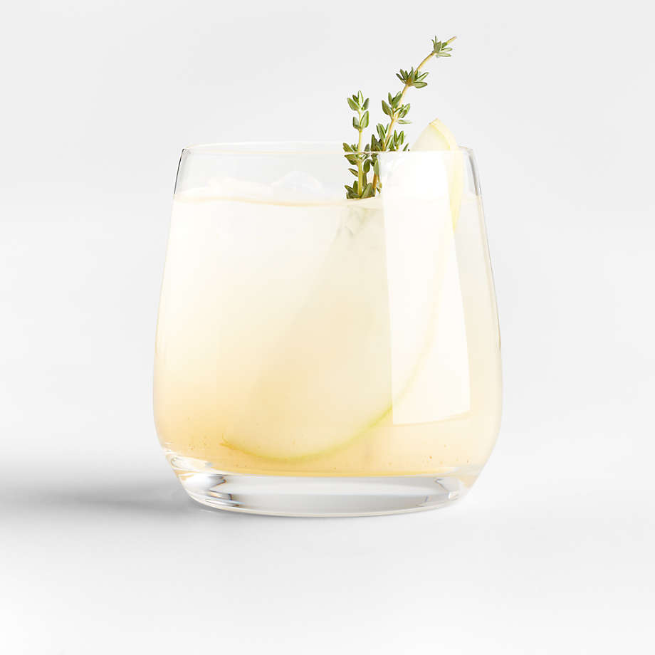 Hip Double Old-Fashioned Glass + Reviews | Crate & Barrel