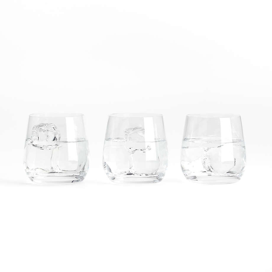 Hip Double Old-Fashioned Glass + Reviews, Crate & Barrel in 2023