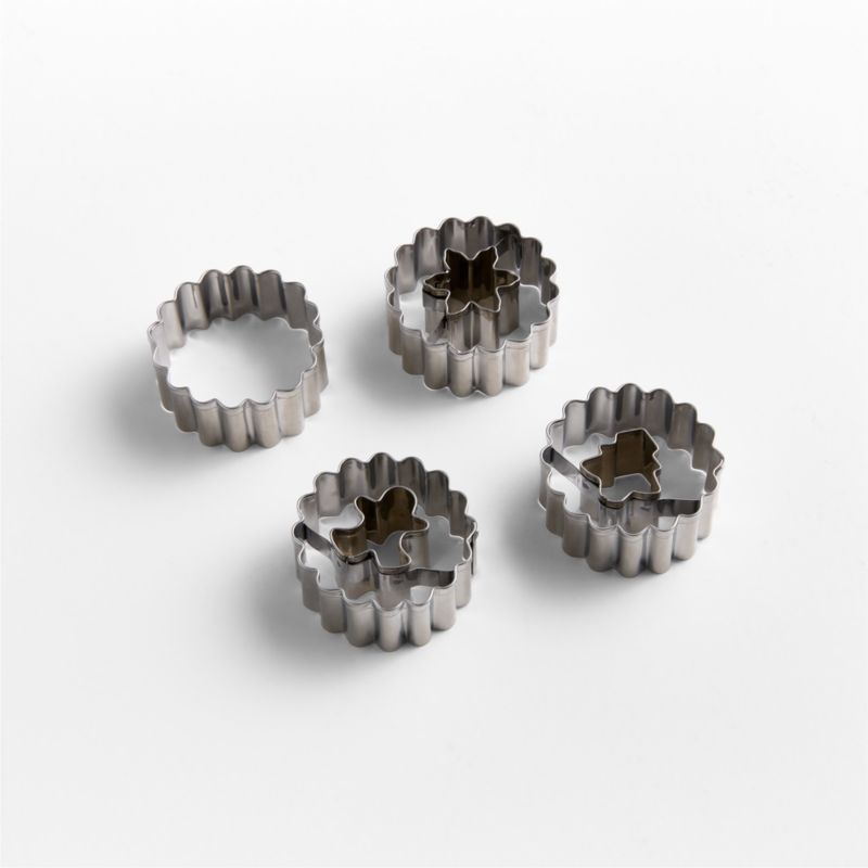 Holiday Linzer Cookie Cutters, Set of 4 - image 1 of 3