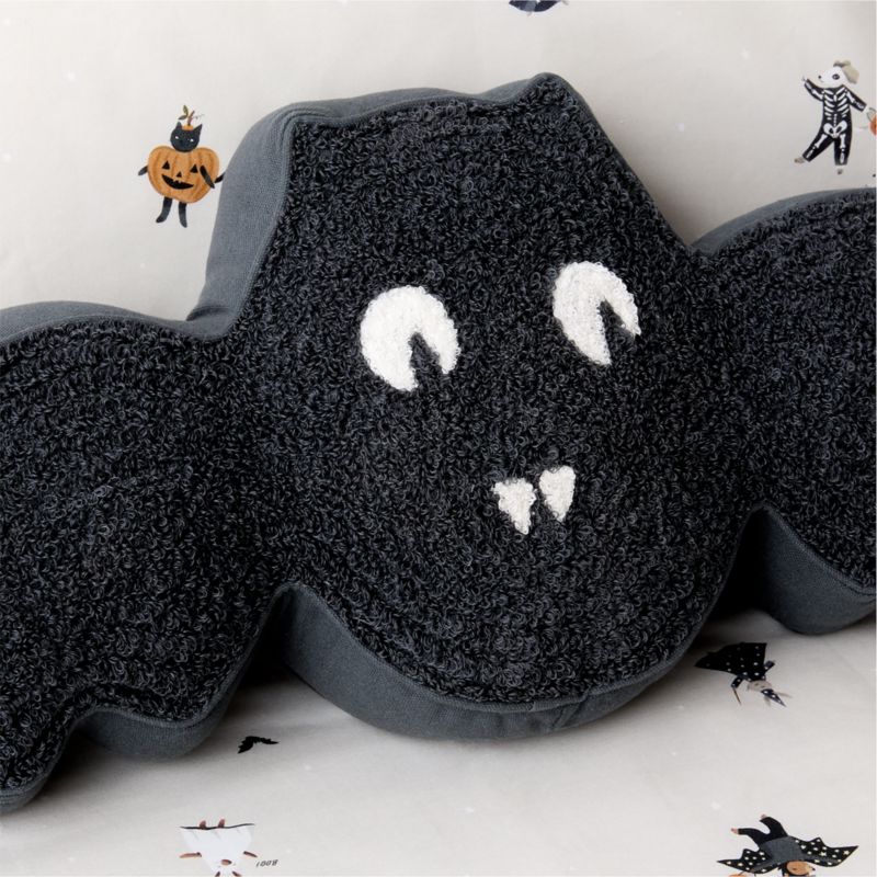 Halloween Bat Kids Throw Pillow by Joan Anderson - image 2 of 3