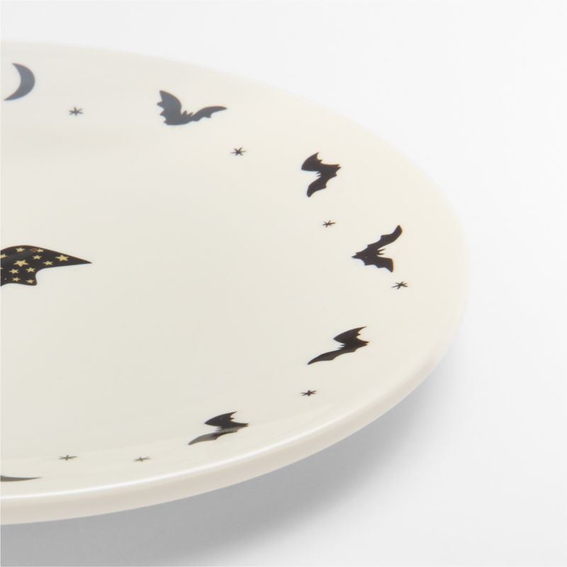 Halloween Bat Melamine Kids Dinner Plate - image 2 of 3