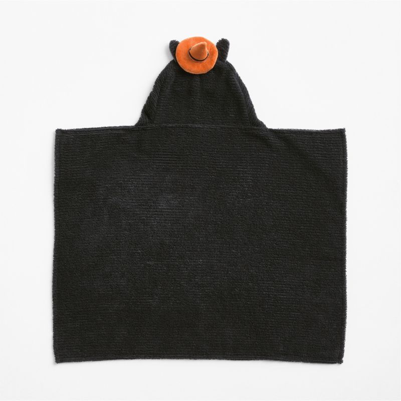 Halloween Cat Organic Cotton Hooded Baby Towel - image 3 of 5