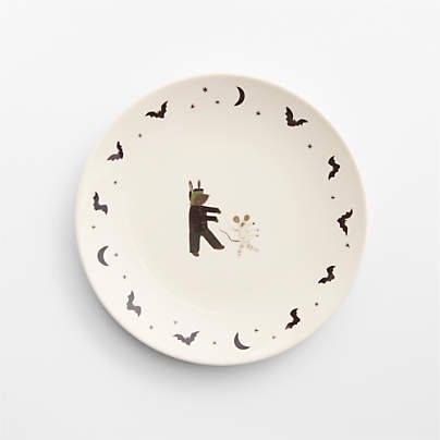 Halloween Frankenstein Melamine Kids Dinner Plate