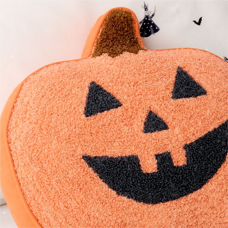 Halloween Pumpkin Kids Throw Pillow by Joan Anderson - image 2 of 3