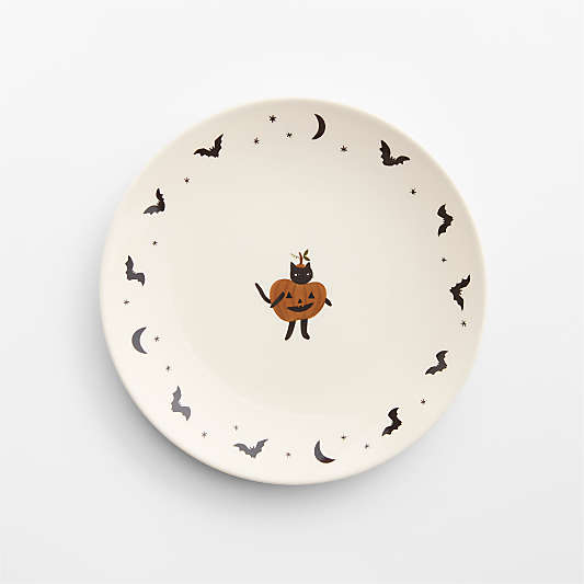 Halloween Pumpkin Melamine Kids Dinner Plate