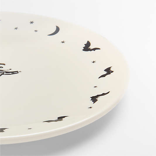 Halloween Skeleton Melamine Kids Dinner Plate
